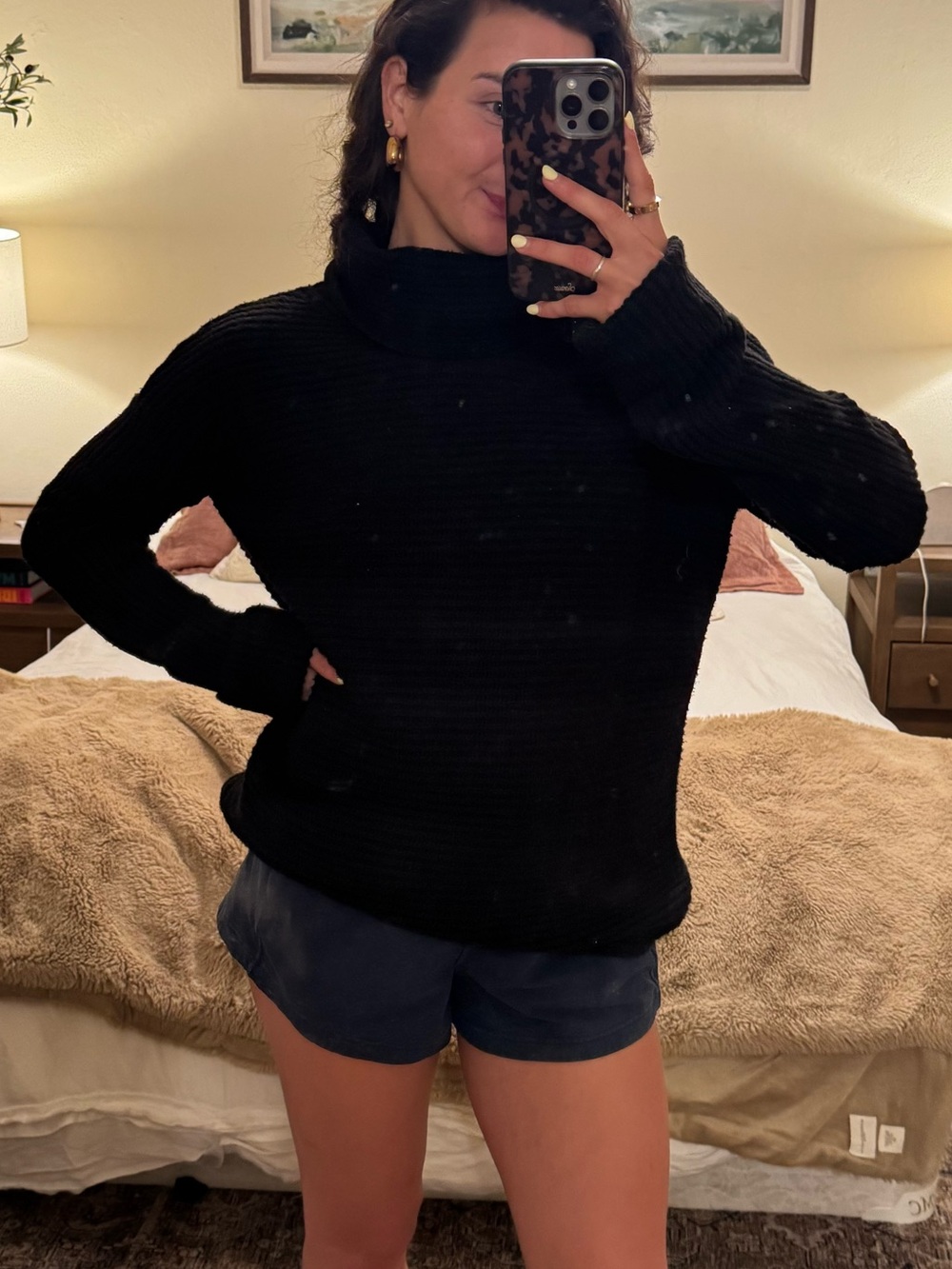 Pilcro Black Sweater